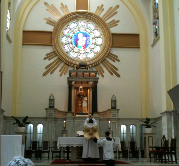 Missa Tridentina na Igreja de Sant'Ana - Aos sábados, 10hs
