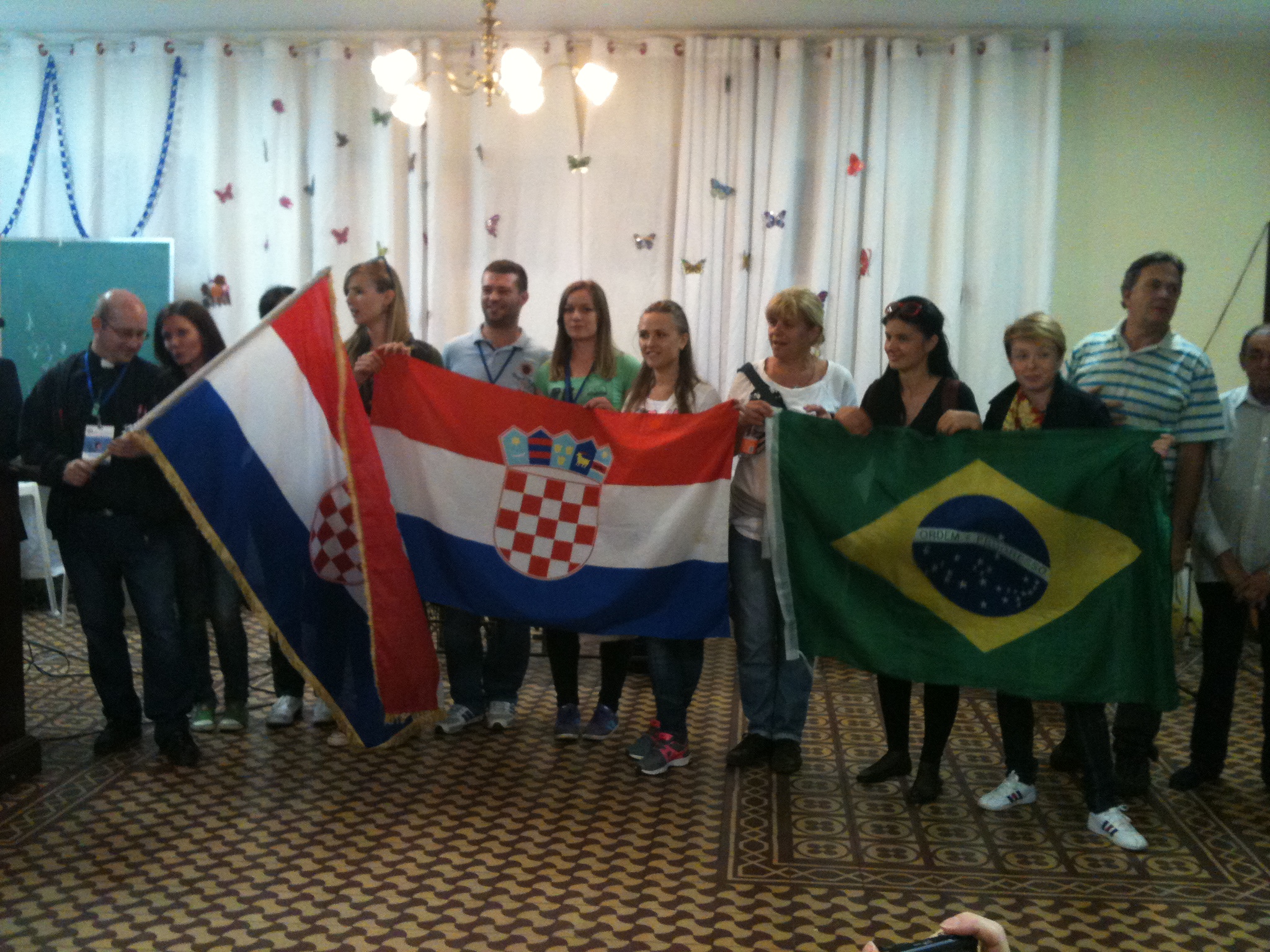 JMJRio 2013 - Croatas e Brasileiros
