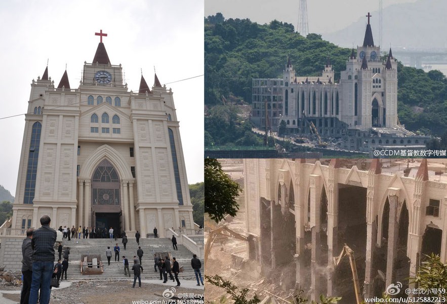 Demolição de Igrejas - China - Partido Comunista