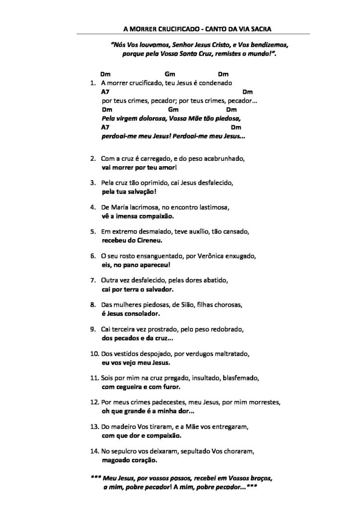 Cifras de Musicas, PDF, Santo